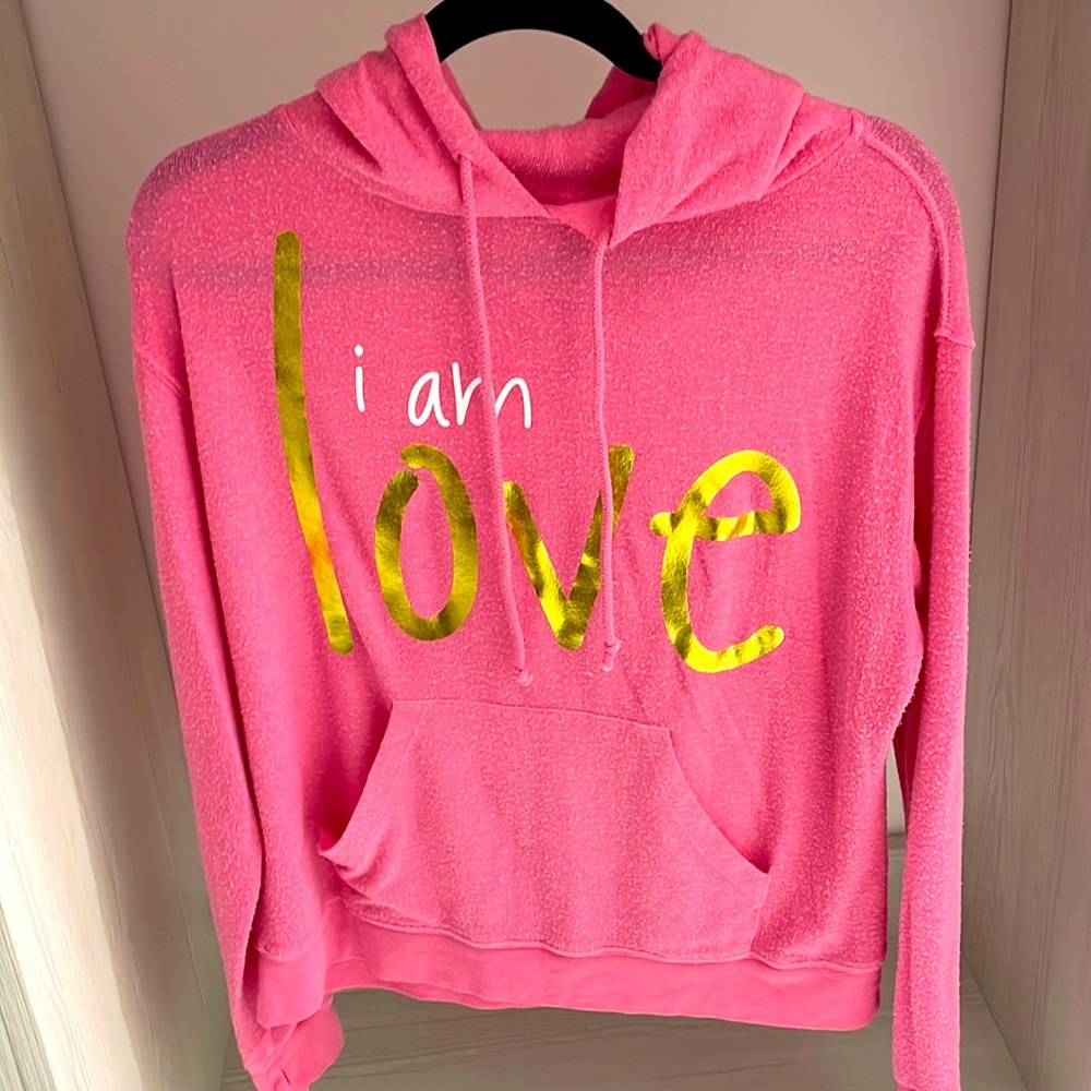 Peace Love World hoodie